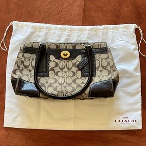 Coach Caryall Hampton Signature Tote 11062